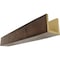 Ekena Millwork 3-Sided (U-beam) Rough Sawn Endurathane Faux Wood Ceiling Beam, Premium Aged, 10"W x 4"H  x 20'L BMRS3C0100X040X240ZD - alternate 1
